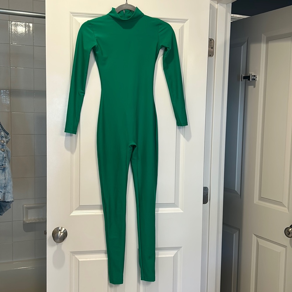 Green bodysuit